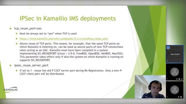 Kamailio World 2020: IPSec And VoLTE Components Updates смотреть онлайн