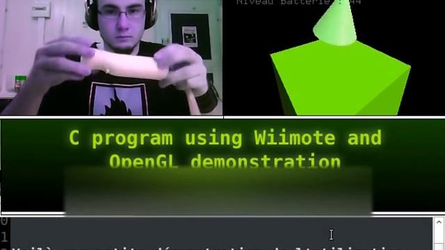 Tixlegeek's Workshop : Using Wiimote and OpenGL in a C program смотреть онлайн