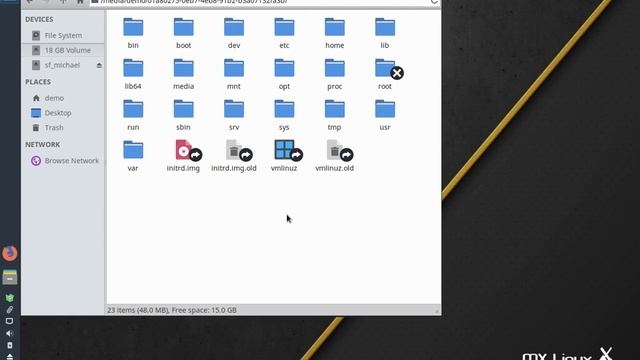 Access simple LVM volumes using MX Linux Live boot media смотреть онлайн