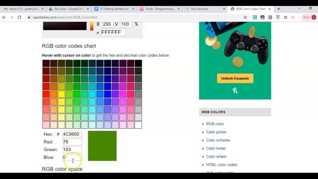 More about color with guizero смотреть онлайн