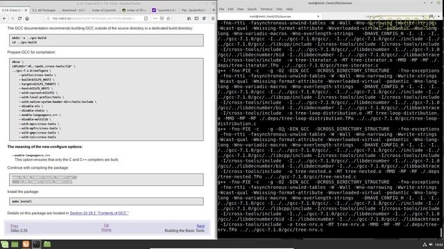 How to build CLFS on Mint 19.2. Part 9 - Building Cross Compile Tools (Ch 5.14) gcc смотреть онлайн