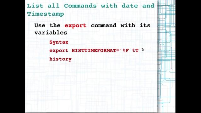 Linux Basics - history Command (Part 1) смотреть онлайн