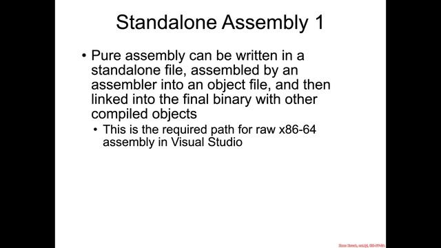 Writing Assembly Intro - Architecture 1001: x86-64 Assembly смотреть онлайн