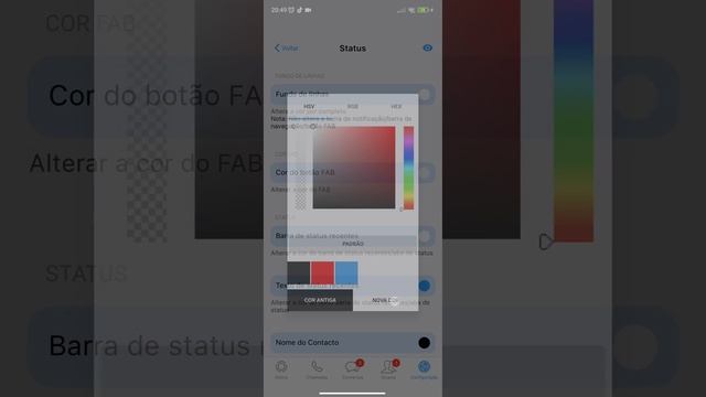 ÍCONES GRANDES? NO WHATSAPP FOUAD IOS V9.30 Beta 1 ~ COMO CORRIGIR ALGUNS BUGS DELES - WHATSAPP iOS смотреть онлайн