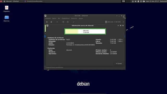 Formatear en Fat32 en Linux смотреть онлайн