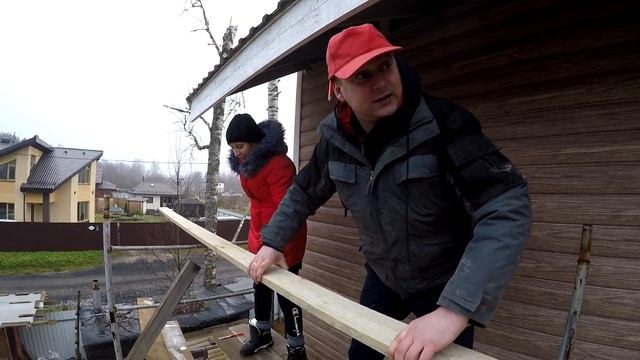 Постройка каркасного дома|#1 смотреть онлайн