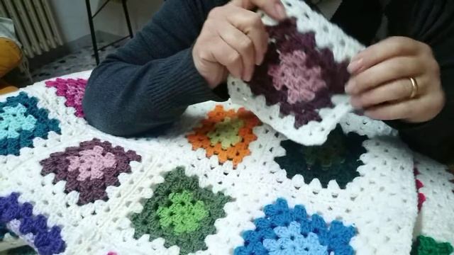 #Coperte #faidate #Granny squere смотреть онлайн