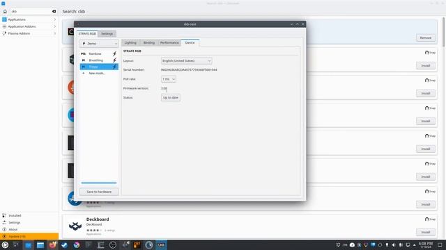 How to Install Drivers for Corsair Strafe Keyboard on Linux Kubuntu смотреть онлайн