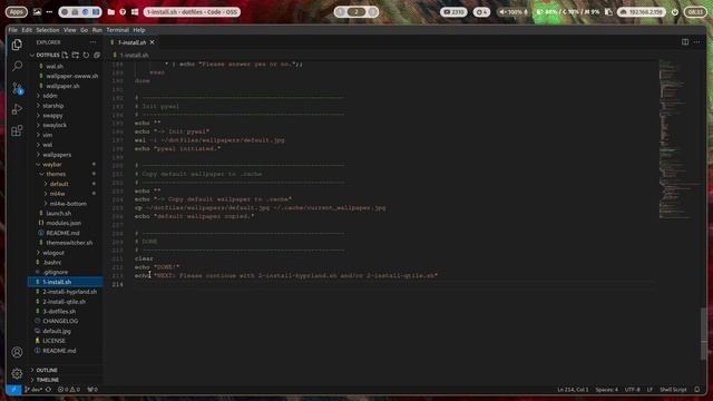 Install HYPRLAND And QTILE With My Dotfiles 2.4. NEW Waybar Theme Switcher And Much More