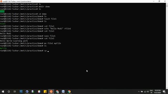 CREATE, READ, UPDATE, DELETE File and Directory Operation in LINUX смотреть онлайн