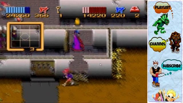 Let's Play Zombies Ate My Neighbors: 2 Player with Mom Part 1 (Levels 0B-4) смотреть онлайн