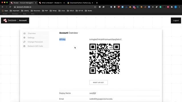 16 Shodan API смотреть онлайн