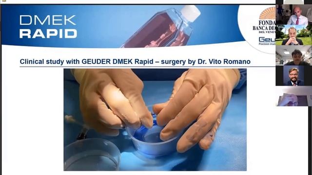 Geuder DMEK RAPID Webinar 12 Nov, 2020 - DMEK Preloaded [open description to navigate chapters] смотреть онлайн