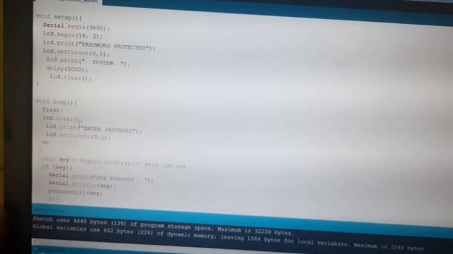 Password protection system by using Arduino uno ,keypad and LCD смотреть онлайн