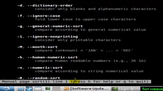 Sort command in Linux Shell terminal смотреть онлайн