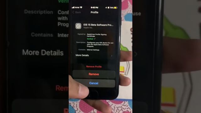 Remove ios 15 beta and download official version on iphone 7 смотреть онлайн