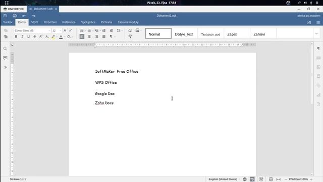 Linuxový Office смотреть онлайн