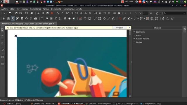 Insertar imagen a archivo PDF con Master PDFmp4 смотреть онлайн