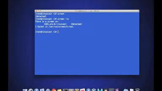 screen管理Linux远程连接 [LinuxCast IT播客] смотреть онлайн