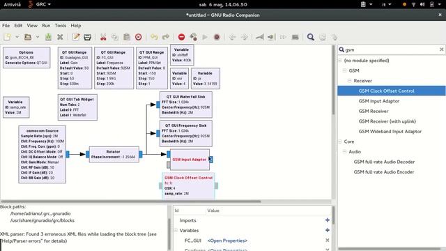 GNURADIO Sniffer GSM BCCH