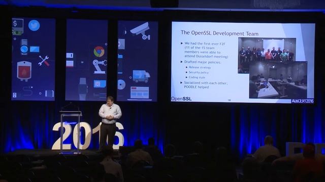 AusCERT2016 Day 3 Tim Hudson, Cryptsoft OpenSSL after HeartBleed смотреть онлайн