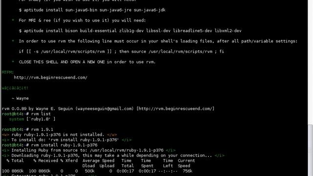 Metasploit with Ruby 1.9.1 смотреть онлайн