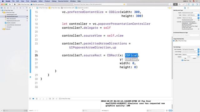 iOS SDK UI PopOver Controller смотреть онлайн
