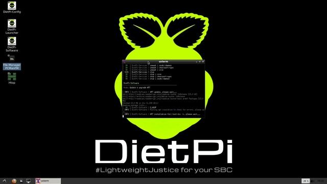 Dietpi Raspberry Pi 4 First Look смотреть онлайн