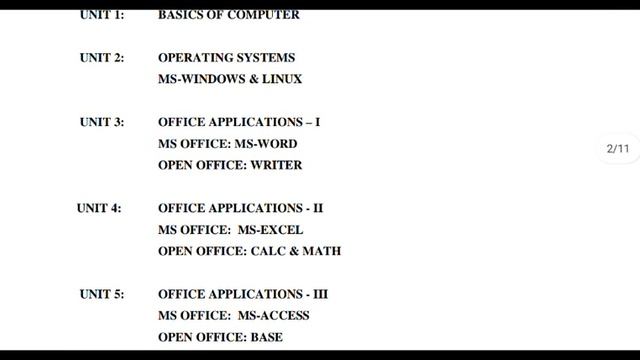 Coa Exam 2020 |COMPUTER ON OFFICE AUTOMATION SYLLABUS. SYLLABUS – PRACTICA смотреть онлайн