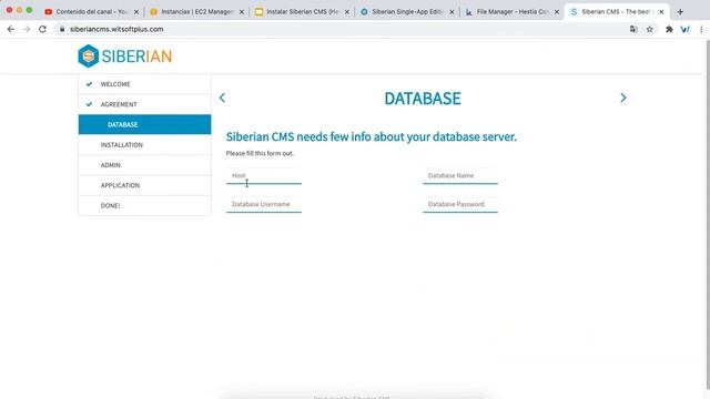 4 3 INSTALAR SIBERIAN CMS AWS : HESTIA CP INSTALACIÓN SIBERIAN CMS INSTALACIÓN смотреть онлайн