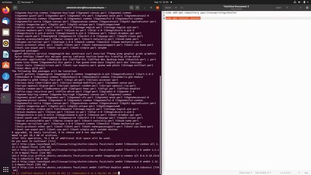 How to install Shutter in Ubuntu 20.04 смотреть онлайн