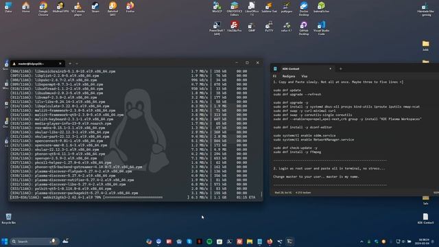 KDE plasma - Centos 9 - How to install KDE plasma via Windows 11 - Youtube - 2024 смотреть онлайн