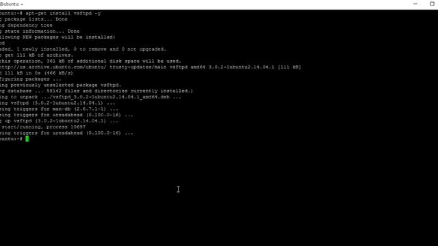 UBUNTU 14.04 - apt-get install vsftpd смотреть онлайн