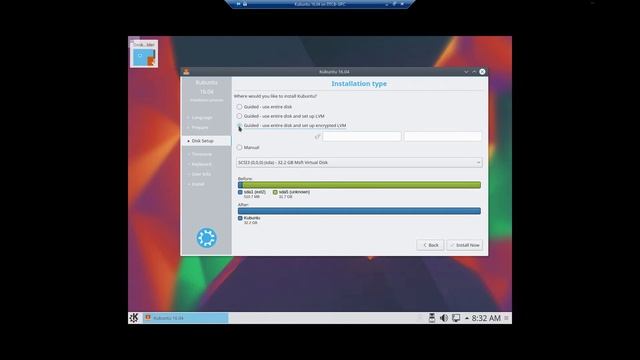How to Perform a Clean Install of Kubuntu Linux 16.04 LTS смотреть онлайн