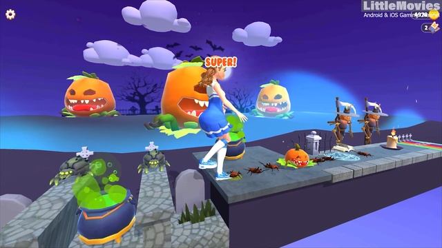 Tippy Toe Gameplay All Levels iOS,Android Walkthrough BIG UPDATE APK GAME New Levels 4UXPSMV смотреть онлайн