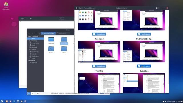 Ubuntu Budgie 20.04 смотреть онлайн