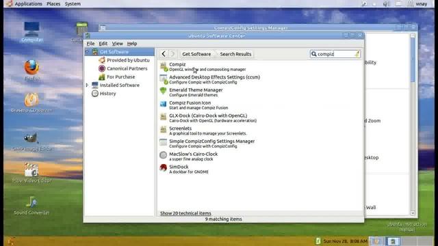LINUX ubuntu 10.10 Desktop - Part 1 смотреть онлайн