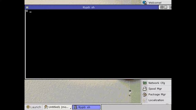 QNX Neutrino v2.1 - Terminal смотреть онлайн