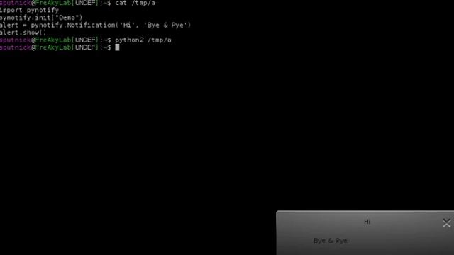 supposed bug notify-send смотреть онлайн
