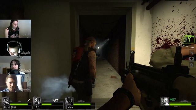 Стрим по -Left 4 Dead 2-. Глава 1. "NO MERCY". Беспощадное прохождение на реализме [Трое в танке] смотреть онлайн