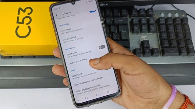 Realme C53 apps icon size setting | Realme C53 me app ka size chota ya bada kaise kare смотреть онлайн