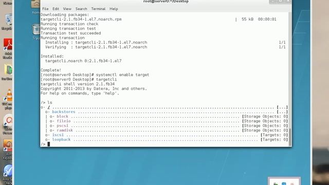 iSCSI Server Redhat Enterprise Linux 7 смотреть онлайн