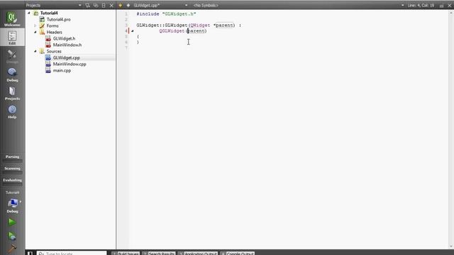 Qt Tutorial #3 -opengl/glwidget смотреть онлайн
