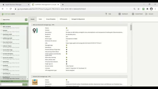 How to Assign iOS Apps to Users and Groups – Cortado MDM смотреть онлайн