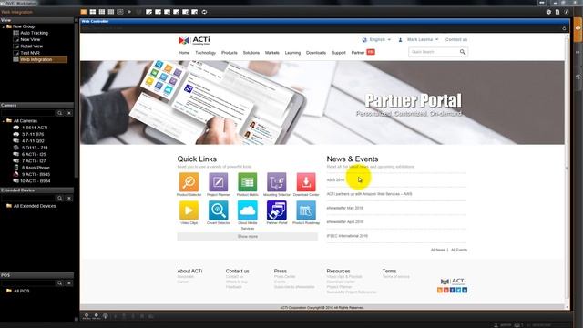 How to add Web Integration ACTi NVR 3.0 смотреть онлайн
