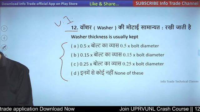 UPRVUNL TG-2 Fitter Class -10 || Super 30 Important Questions смотреть онлайн