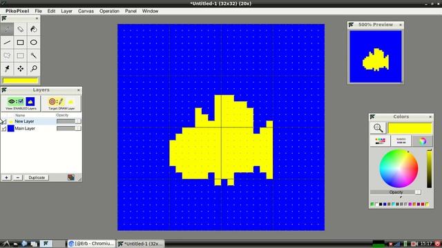 Drawing a Frogfish in PikoPixel смотреть онлайн