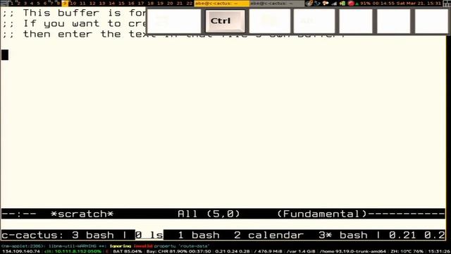 GNU Screen - Mehrere Terminals in einem - Axel Beckert - CLT 2015 смотреть онлайн