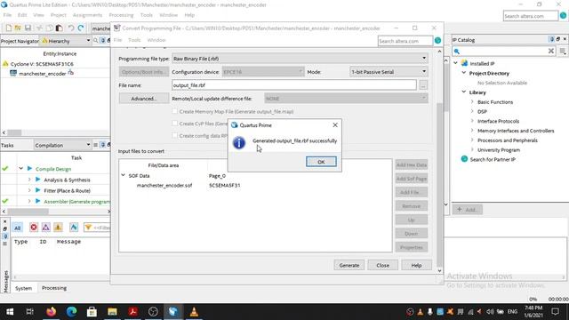 Programming the device from Linux on HPS смотреть онлайн