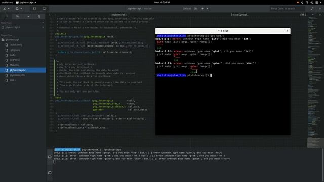 PTY interceptor to extract error messages from consoles смотреть онлайн